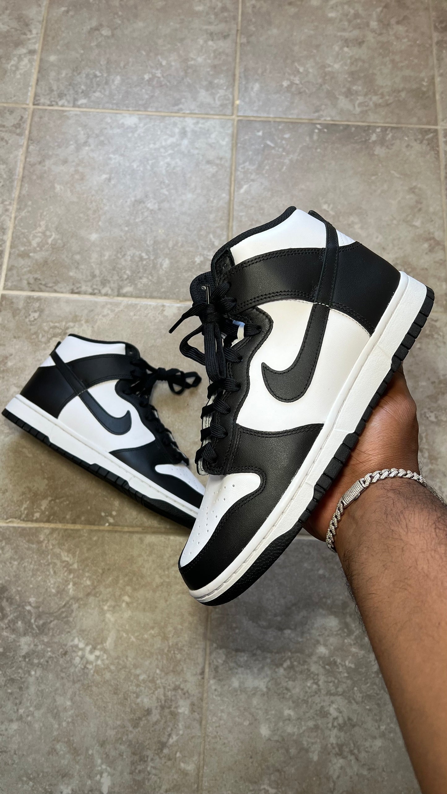 Nike Dunk High Retro “Panda” (SIZE 9)