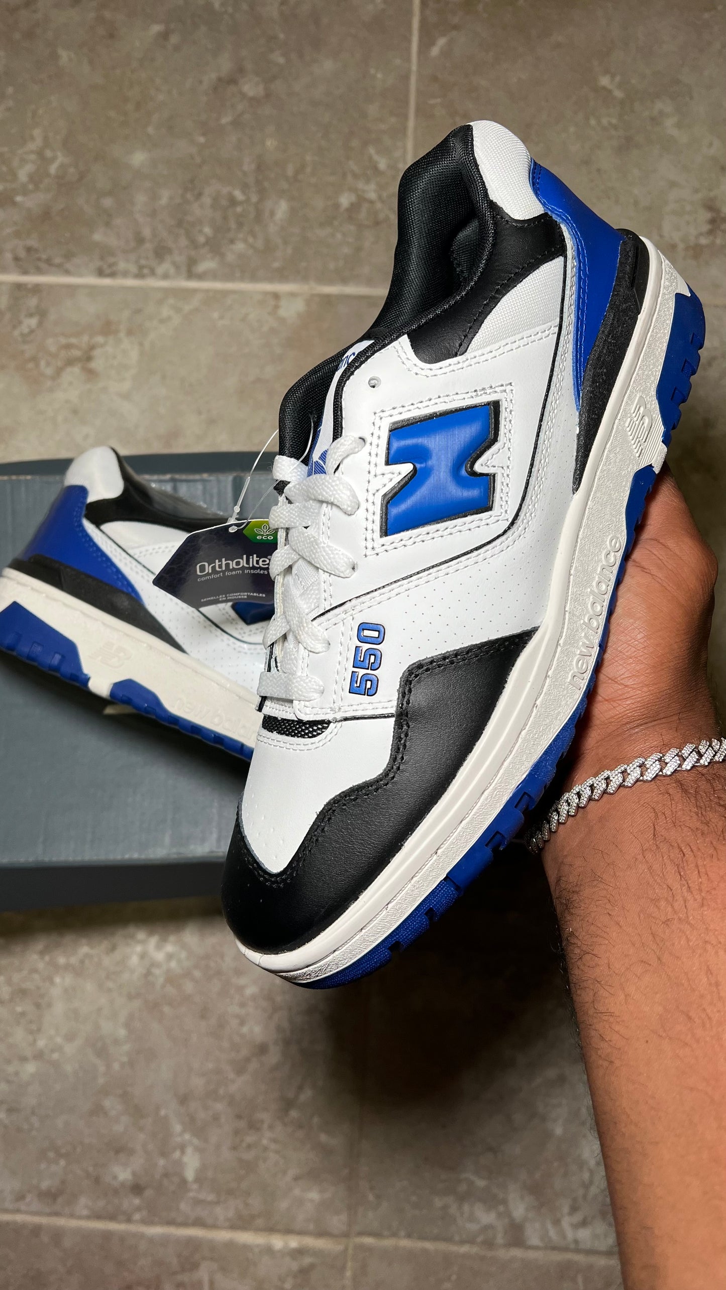 New Balance 550 “White Blue” (SIZE 9.5)