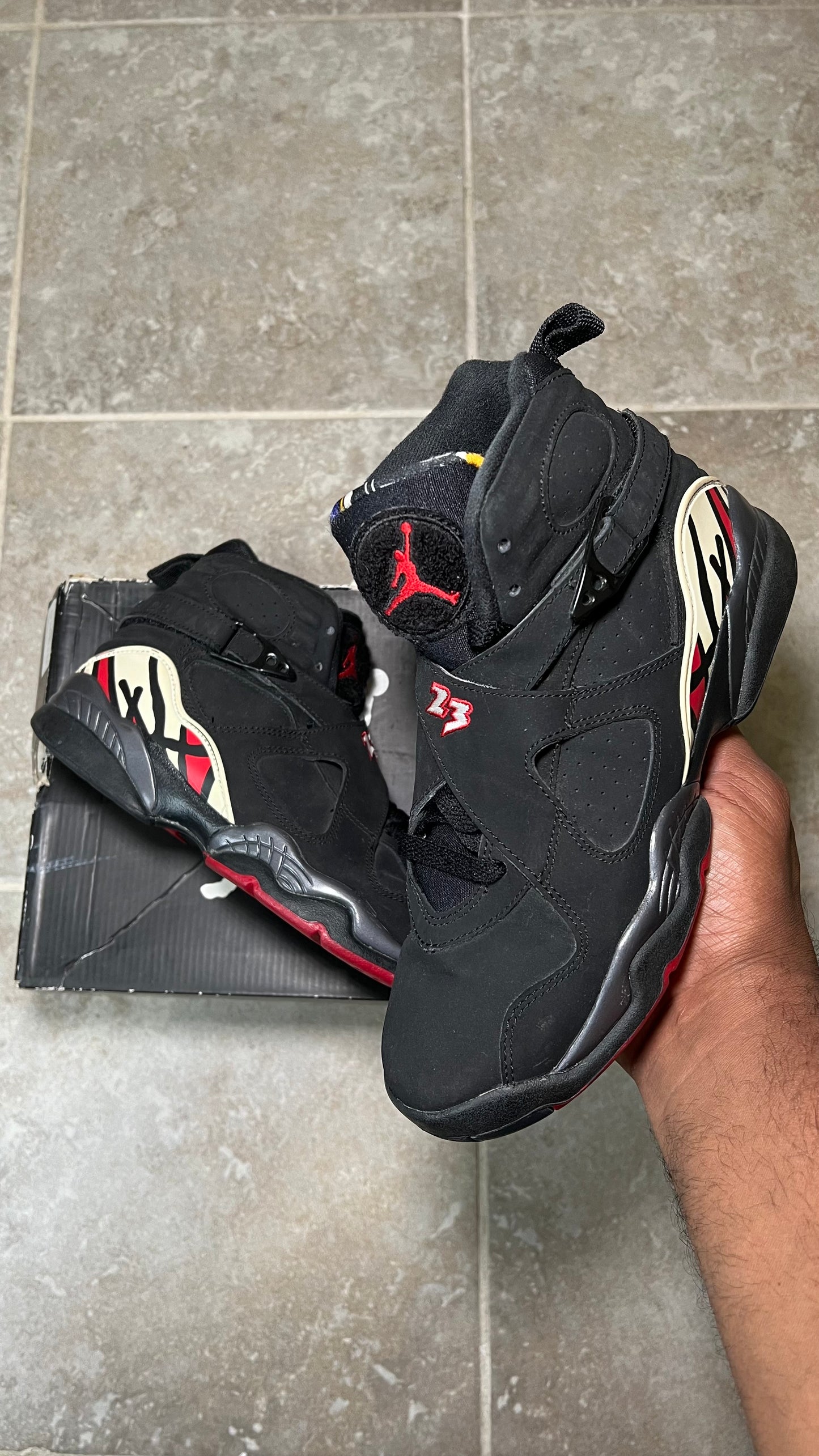 Jordan 8 Retro “Playoffs” (SIZE 5)