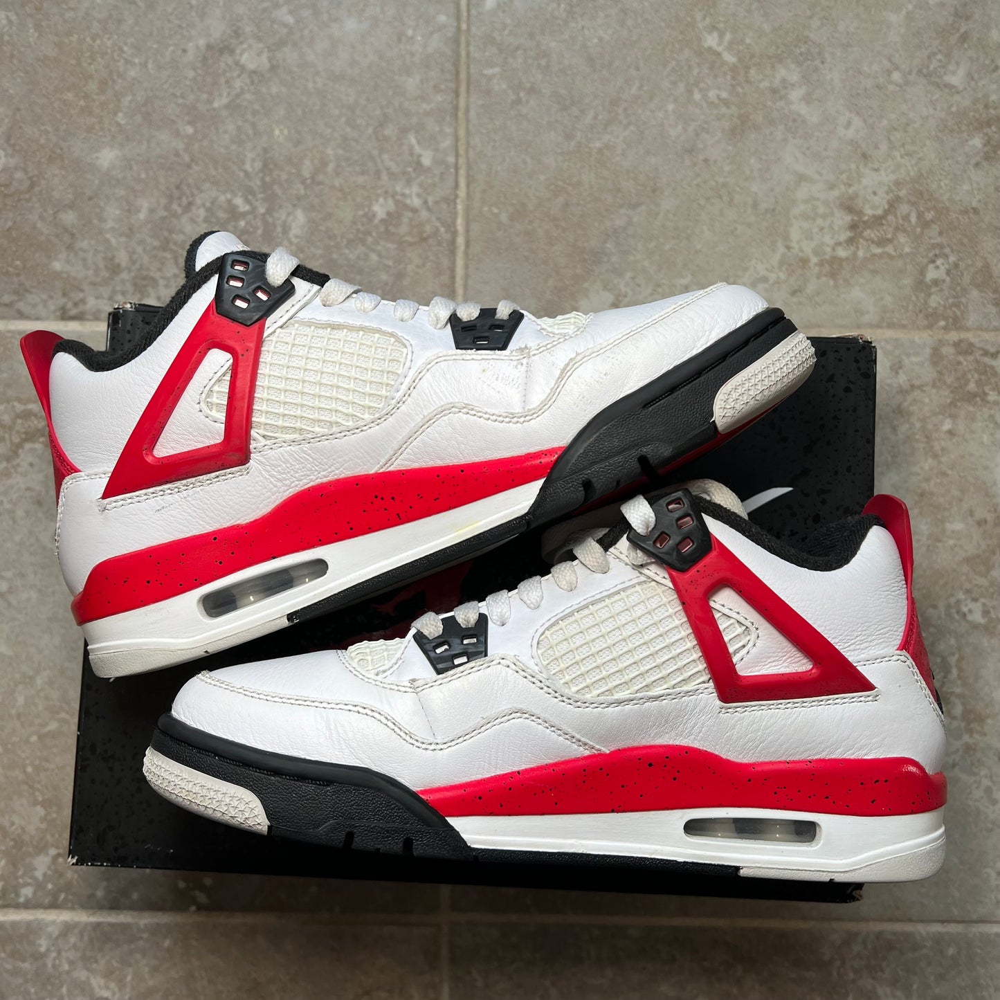 Jordan 4 Retro “Red Cement” (SIZE 7)